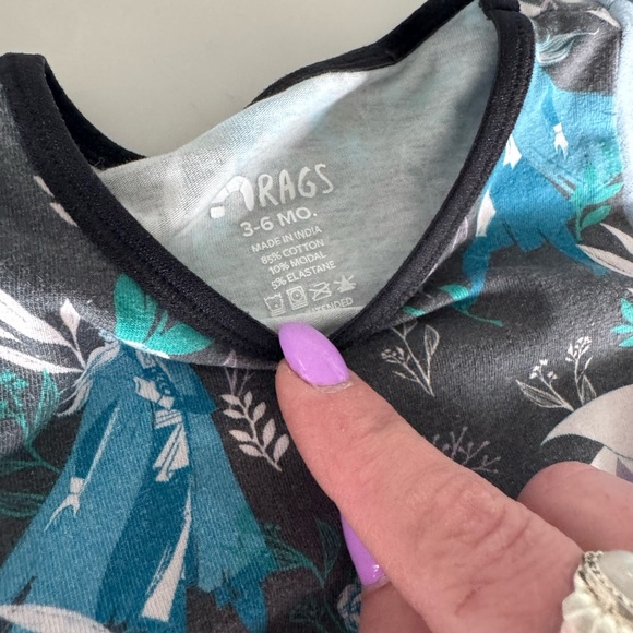 Baby girls Disney “Frozen” Rags Romper - Picture 3 of 5